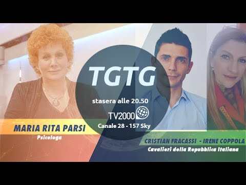 TGtg del 5 novembre 2020 - Maria Rita Parsi, Cristian Fracassi e Irene Coppola