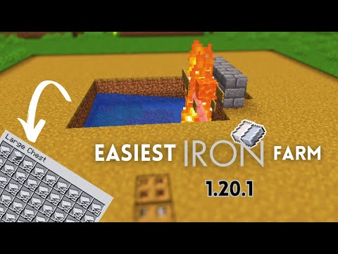 Unbelievable Iron Farm! MASSIVE Yield in MINUTES! | Minecraft 1.20