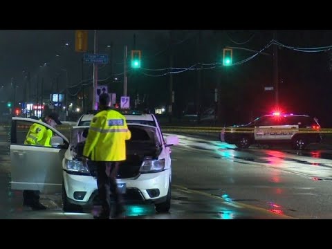 86-year-old woman killed last night after being hit by a SUV