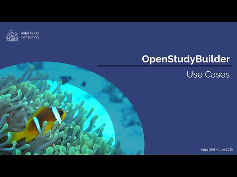 Openstudybuilder Use Cases