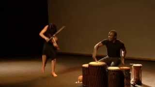 Eve Noire, voyage musical pour violon et percussions africaines
