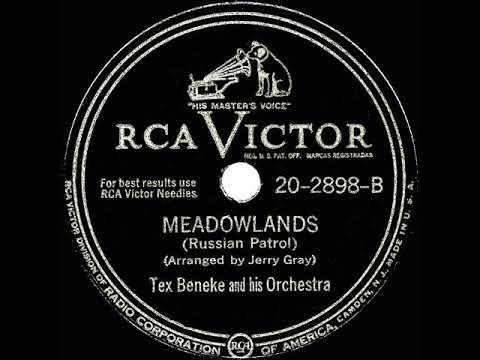 1947 Tex Beneke - Meadowlands (Russian Patrol)