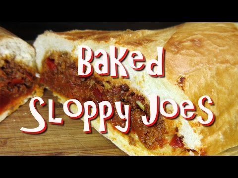 Oven Baked Smoky Sloppy Joes ~ Hoagie Grinder Sub Sandwich Recipe Video