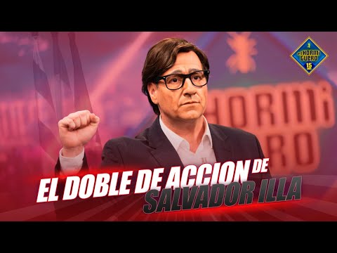 El doble de acción de Salvador Illa - Carlos Latre - El Hormiguero