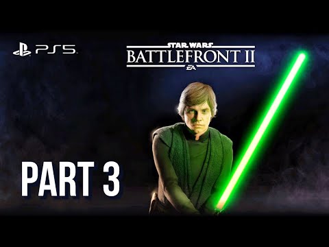 STAR WARS BATTLEFRONT 2 PS5 Gameplay Walkthrough Part 3 FULL GAME [4K HDR 60FPS] - No Commentary