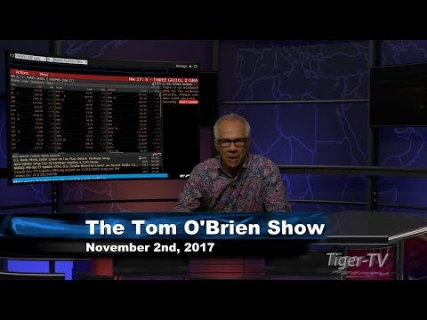 November 2nd Tom O'Brien Show on TFNN - 2017