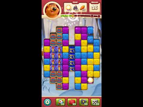 Toon Blast Level 7713 - NO BOOSTERS 🐻🐺🐱 | SKILLGAMING ✔️