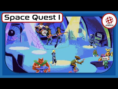 Space Quest I The Sarien Encounter (Enhanced) "Any%" in 31m 52s | Speedrun World Record [Amiga]