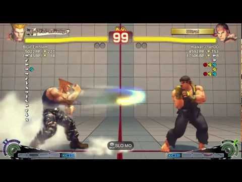 Blue Emblem (Guile) vs Michael Tan (Ryu) - AE 2012 Match *720p*
