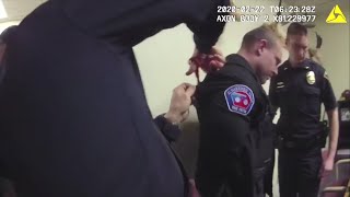 VIDEO: Former APD officer arrested for battery, kidnapping charges