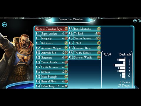 Th-MEME Ladder 43: Daemon Lord Chaddeus (Thadeus Fayle) - Horus Heresy Legions