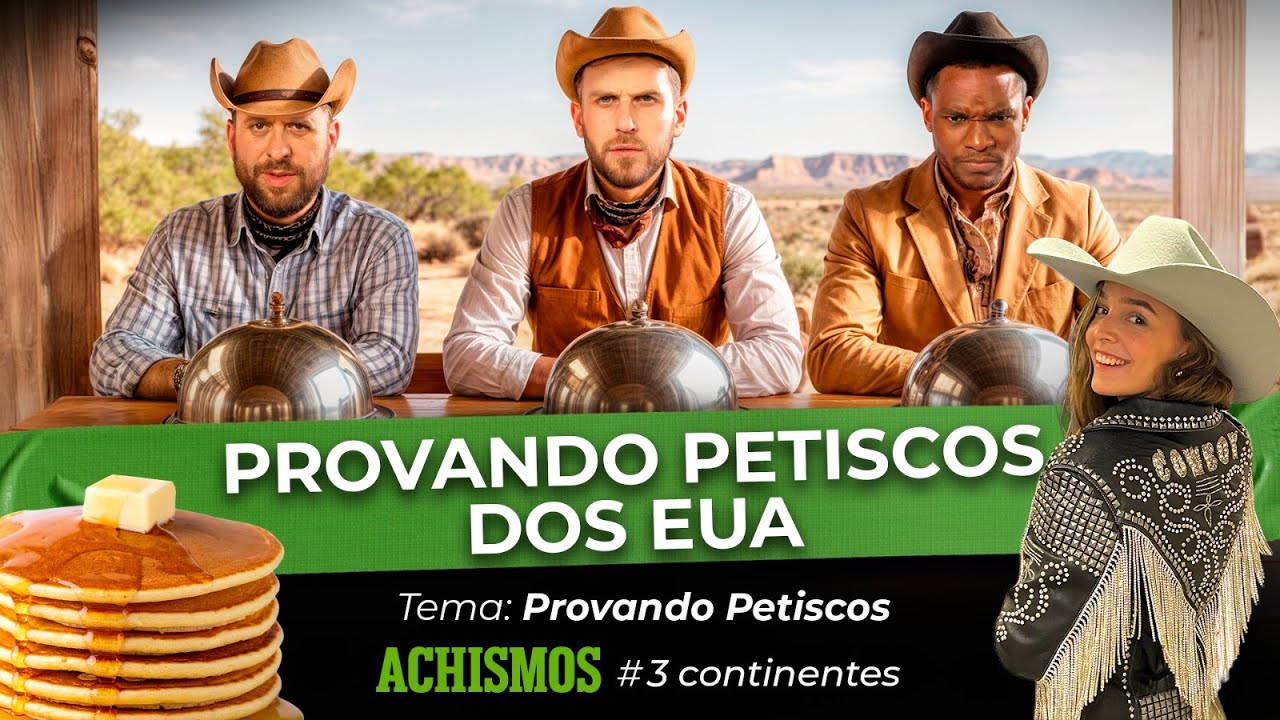 PROVANDO E DANDO NOTAS PRA PETISCOS AMERICANOS | #3CONTINENTES #61