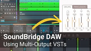 Tip #4 Using Multi Output VSTs in SoundBridge