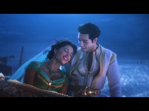 알라딘 'A Whole New World' 장면 | 알라딘 (Aladdin, 2019) [4K]