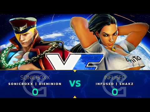 SFV: Infused | Shakz vs. SonicBoxx | Dieminion - Capcom Cup 2017 LCQ Top 8 - CPT 2017