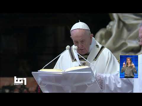 Messa di Pasqua 2020 Papa Francesco in San Pietro - In collegamento anche Andrea Riccardi