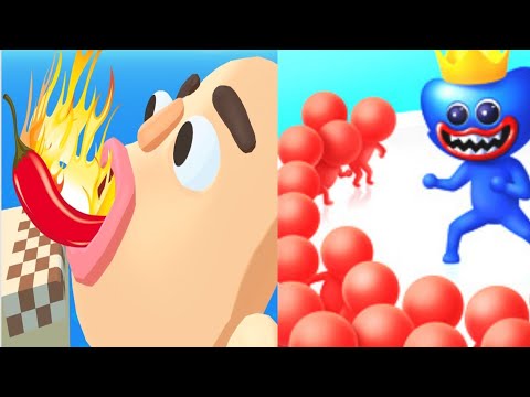 SANDWICH RUNNER VS GIANT RUSH ! Free Gameplay iOS, Android Max Level Mobile Game Walkthrough Videos