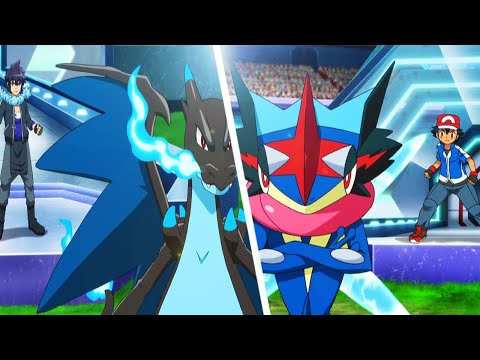 Ash vs Alain - Full Battle | Pokemon AMV