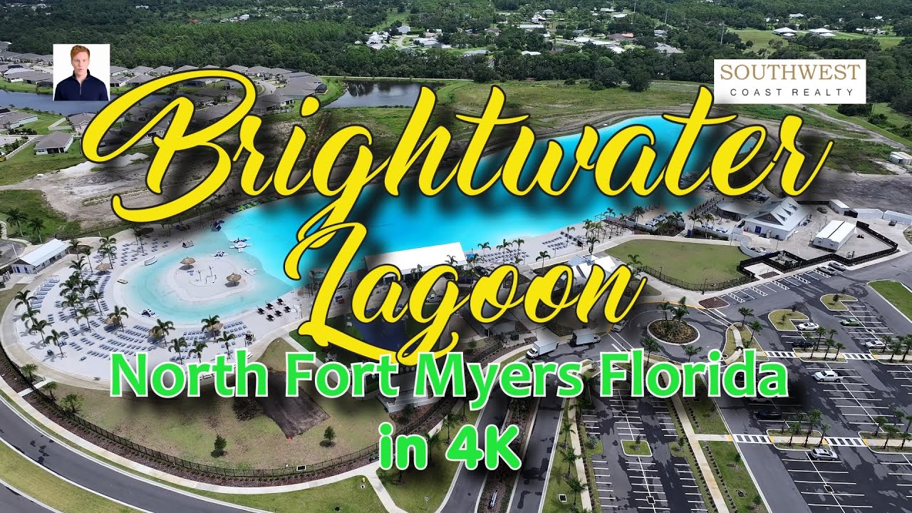 Brightwater Lagoon, North Fort Myers, Florida in 4K