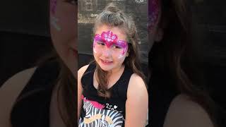 Unicorn Face Painting Stencil from Ooh! Stencils