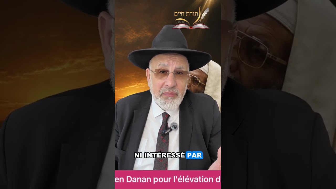 Il avait les Tefillin DANS la tête