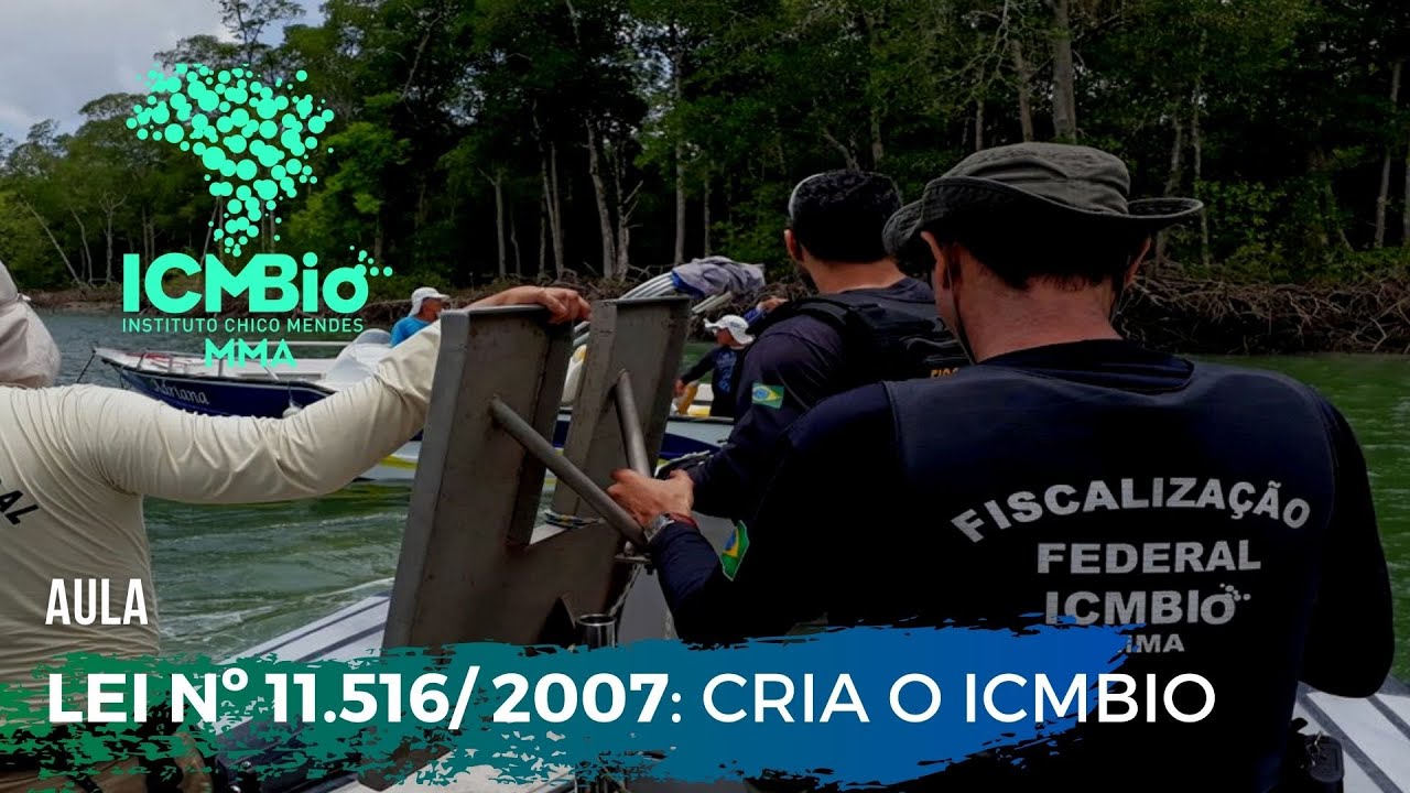 LEI 11.516/2007: Cria o ICMBIO