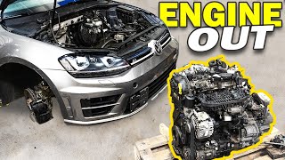 How to Take an Engine out of a Volkswagen