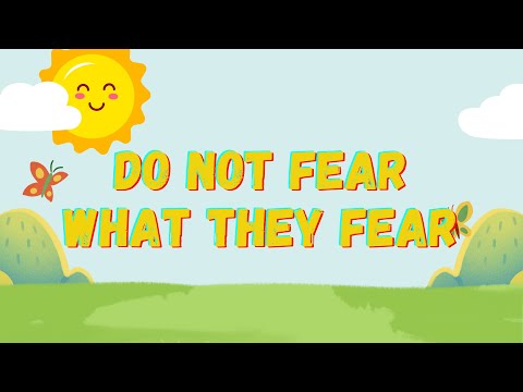 DO NOT FEAR | Lyric Video | Kids Christian Songs