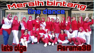 Download lagu Cover LINE DANCE Meraih Bintang/Via vallen//choreo by GLORIA DANCE CLUB mp3