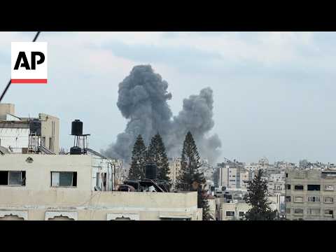 Israeli strikes continue in Gaza a year after the ceasefire
