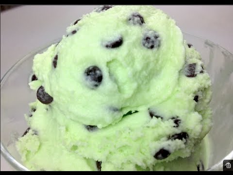 Mint & Chocolate Chip Ice Cream - 200th RECIPE