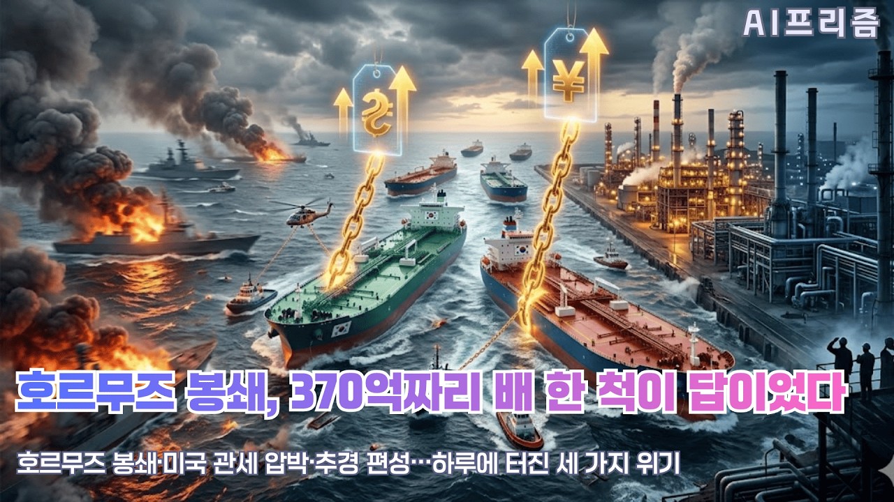 호르무즈 봉쇄에 정유사 긴급 용선 1400억…석화 셧다운 경보 [AI PRISM]