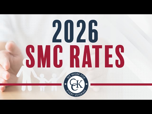2026 Special Monthly Compensation: New VA SMC Rates