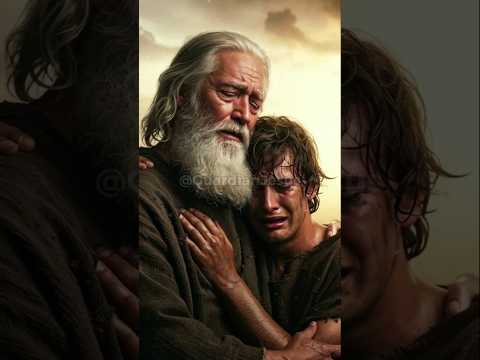 ✨ The Prodigal Son Returns – Forgiveness & Divine Light 🙏🌟#ProdigalSon #BibleStory #JesusChrist