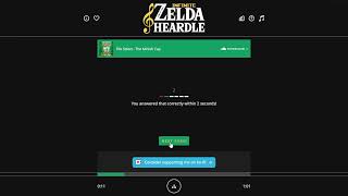 Zelda Heardle - Guessing Zelda songs from their beginning