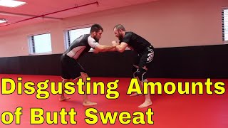 Sweaty No Gi Rolling in St Louis with 4 Tough Black Belts (Day 1)