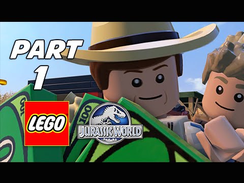 LEGO Jurassic World Walkthrough Part 1 - Landing Site (Jurassic Park 3 Storyline)