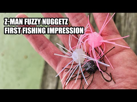 Fishing the New Z-Man Fuzzy NuggetZ on Bait Finesse (BFS)