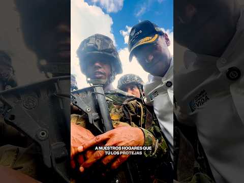 Desde Medio Baudó, Chocó oré con ustedes, mis soldados… porque sé que están lejos de sus familias.