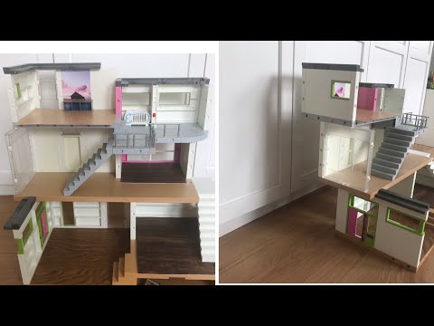 3-stöckige Playmobil Luxusvilla//Littleluxusvilla//Familie Bäcker