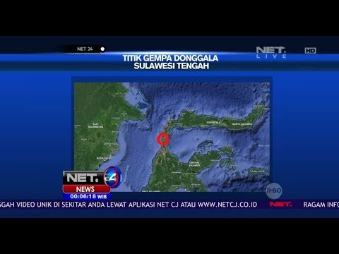 Inilah Titik Gempa Donggala Sulawesi Tengah-NET24