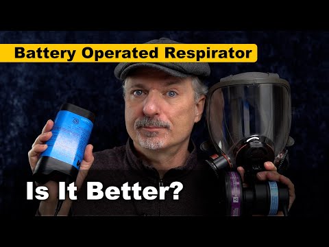 A battery operated respirator? Is it better? Testing the 3M Powerflow powered respirator.