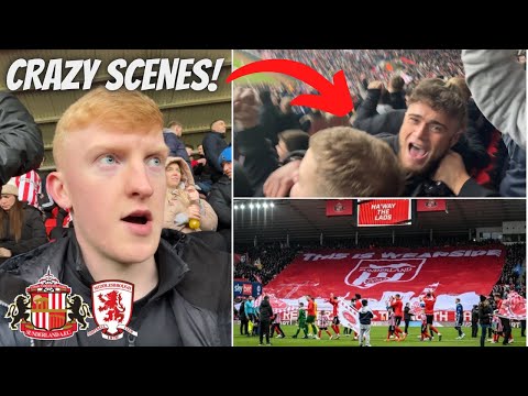 CARNAGE as Sunderland Win CRAZY North East Derby! 😱