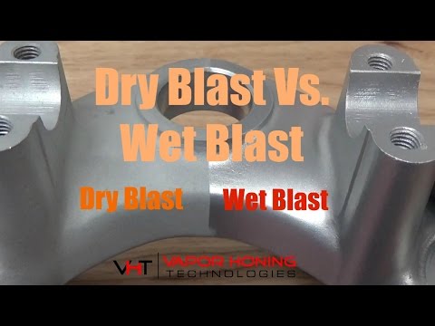 Difference Between Dry & Wet Blasting