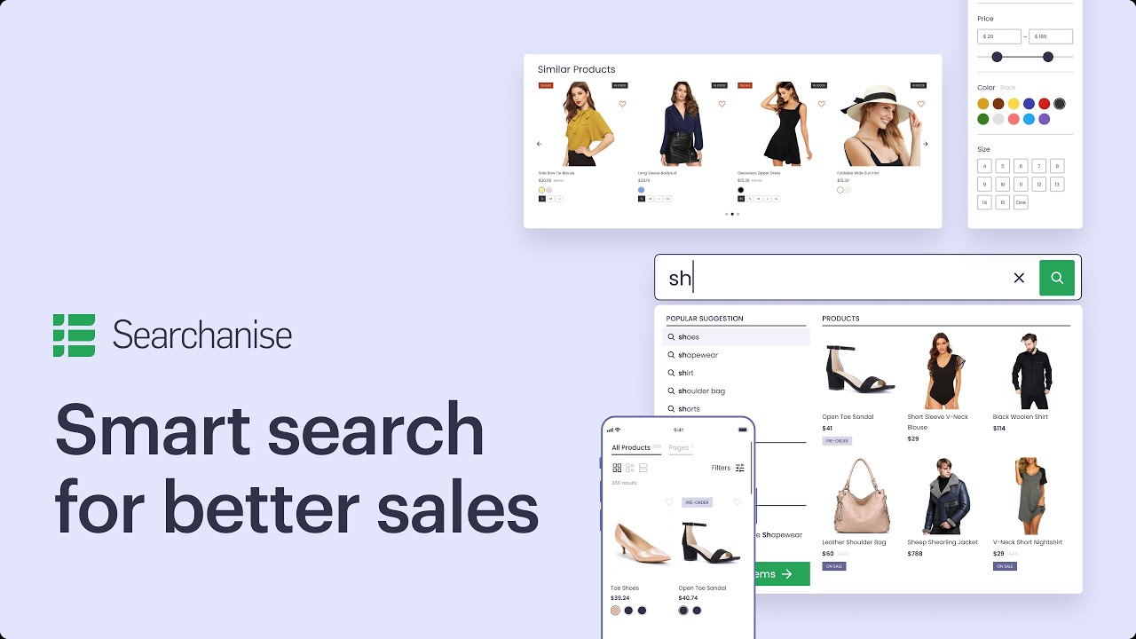 Searchanise Search & Filter Demo