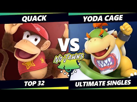 No Jawns 3 - Yoda Cage (Bowser Jr) Vs. Quack (Diddy Kong) Smash Ultimate - SSBU