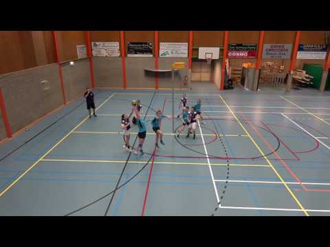 Korfbal U14 Appels  -  Temse 25 1 2017
