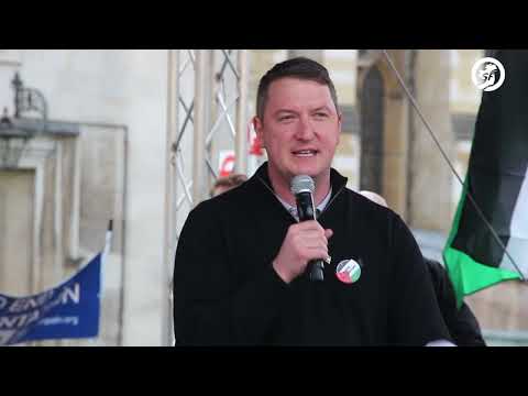 🇵🇸 John Finucane MP addresses hundreds of thousands in London March for Palestine