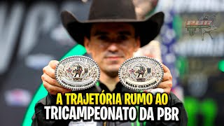 A trajetória histórica de José Vitor Leme rumo ao TRICAMPEONATO MUNDIAL da PBR