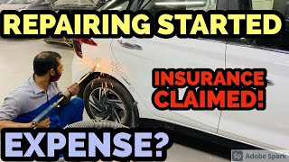 REPAIRING started OF my i20 covered in INSURANCE? 